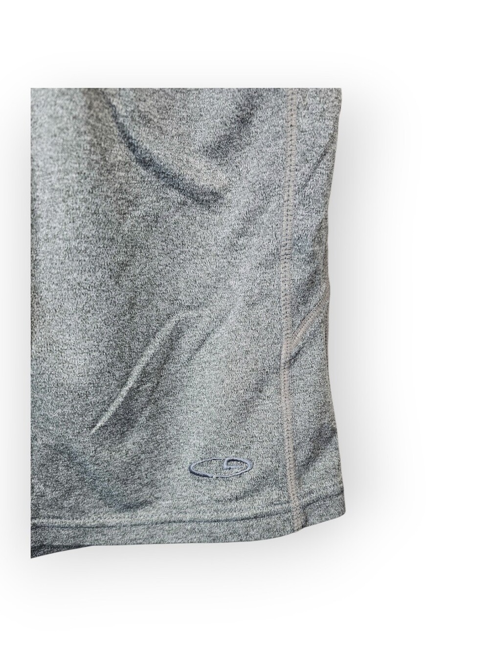 Champion Duo Dry Men's Gray Athletic Gym Training Shorts Size Large - Picture 3 of 5